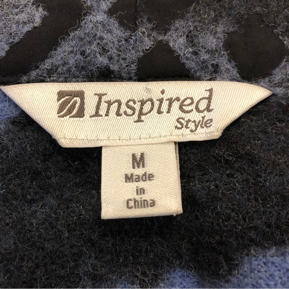 ☀️ Vintage Inspired Boiled Wool Unique Jacket - Picture 7 of 12